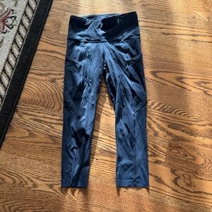 Lululemon Fast & Free Capris like new